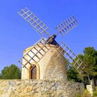 Les moulins de Gardanne,Bouches du Rhône