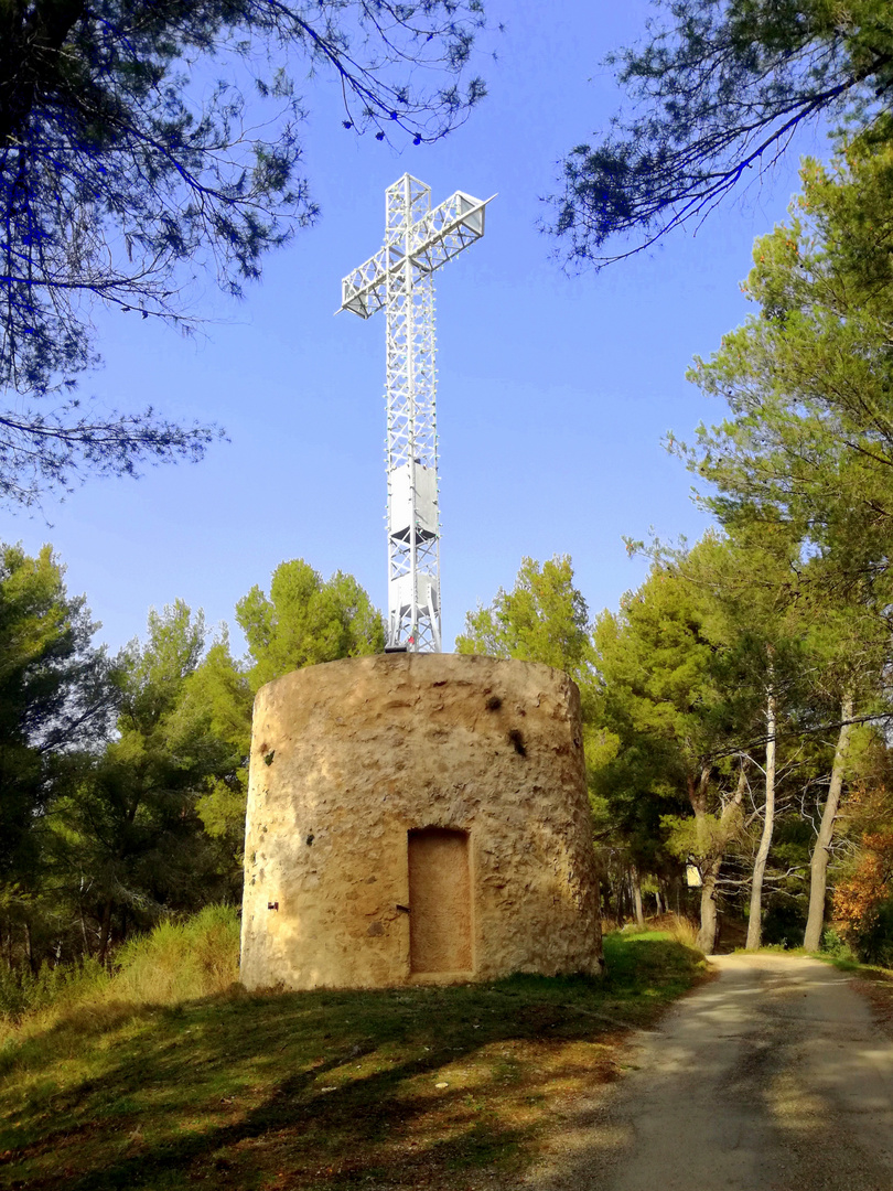 Les moulins de Gardanne,Bouches du Rhône