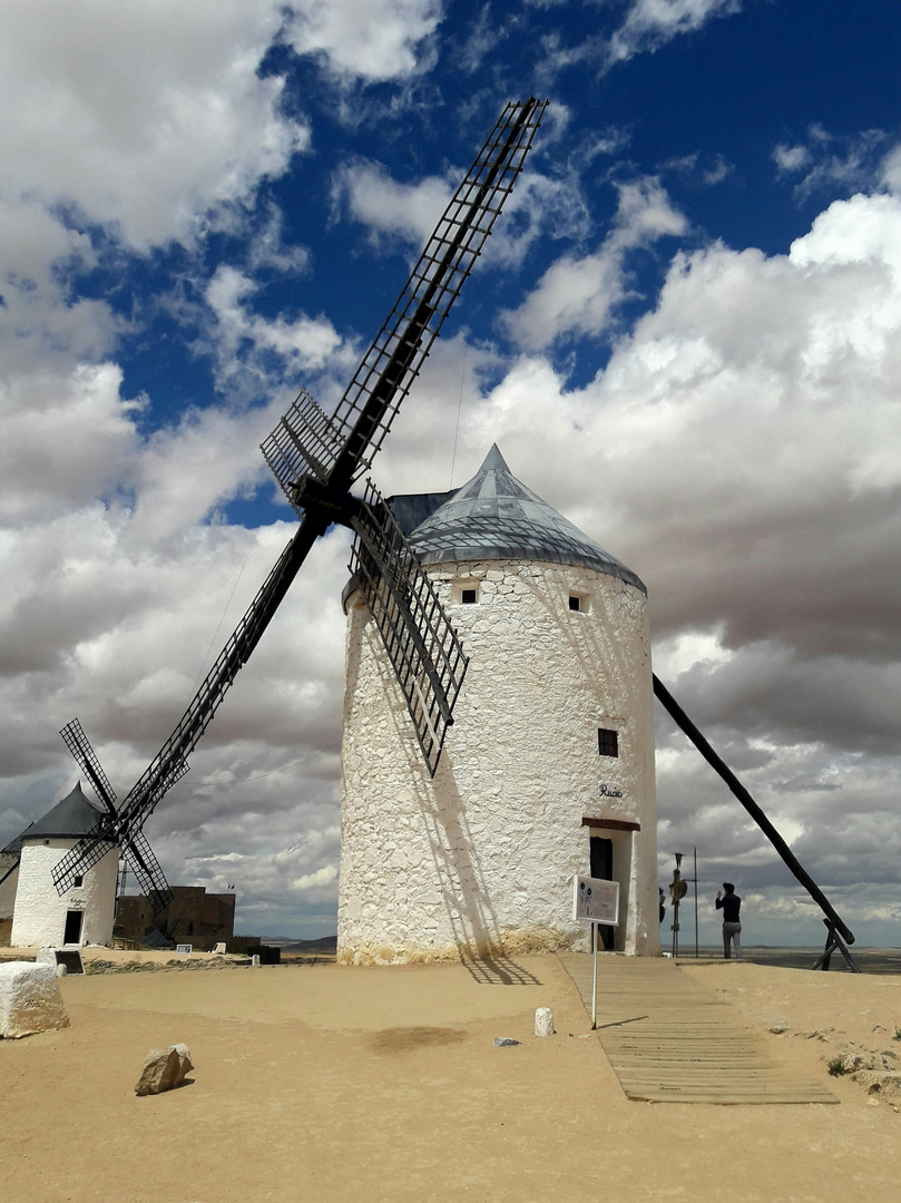 Les moulins de la Mancha