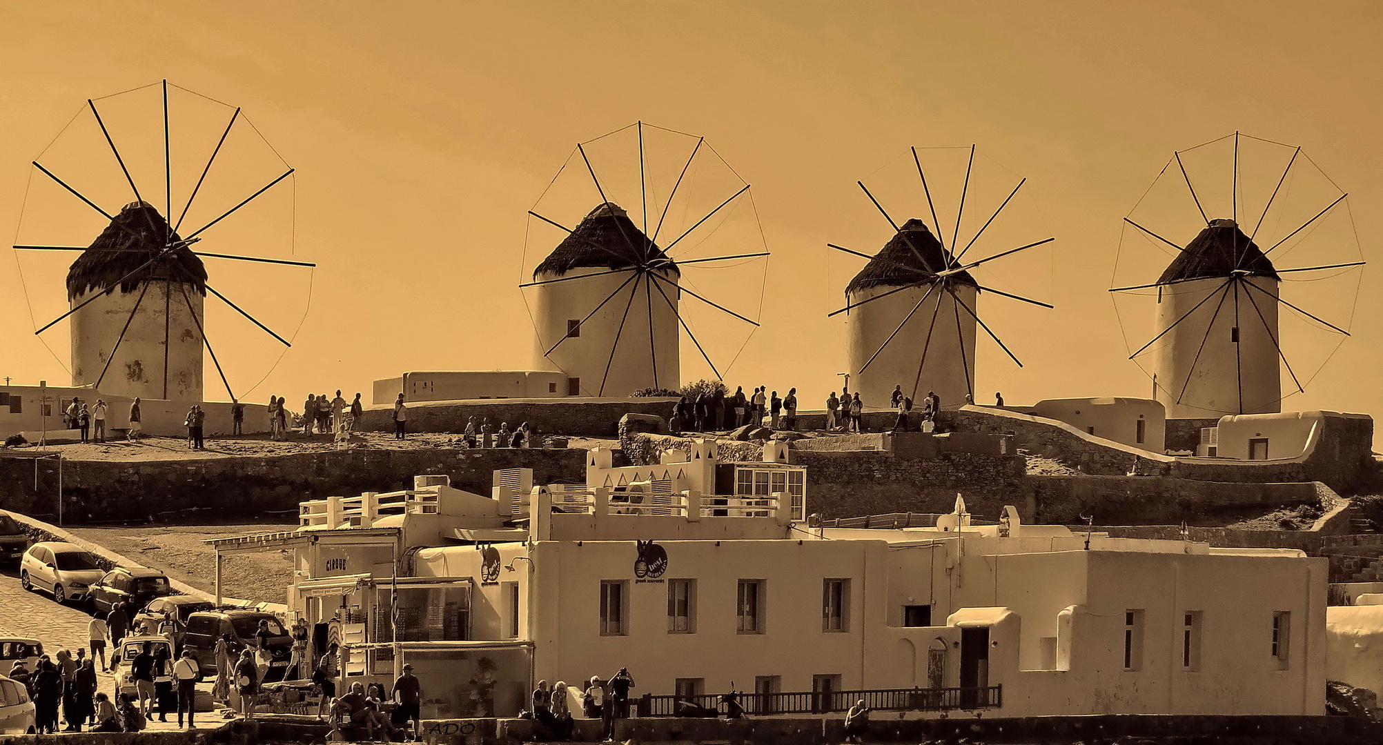 les moulins de Mykonos