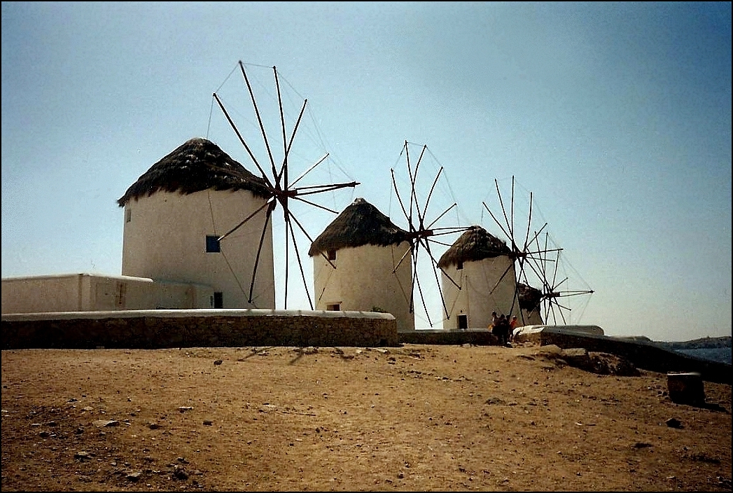 Les moulins de Mykonos !