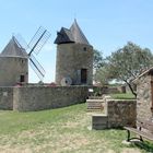 Les Moulins de" Regusse" alentours du lac de Ste Croix - Die Mühlen  "Regusse"  (Provence)