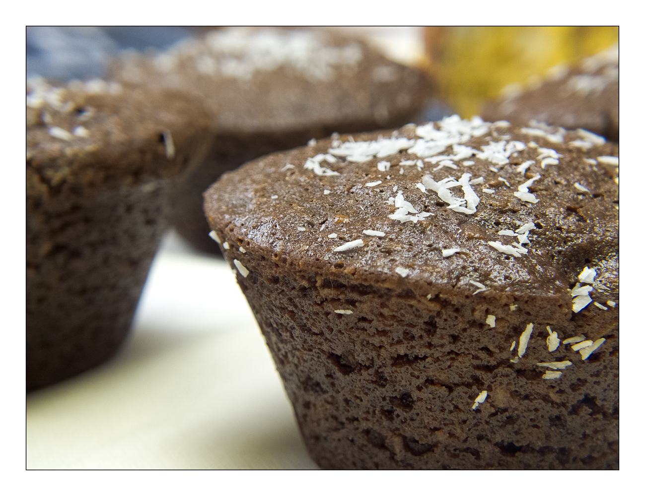 Les muffins choco coco