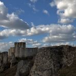Les nuages à l'assaut de Château-Gaillard