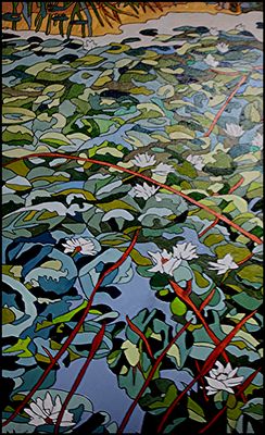 LES NYMPHEAS BLANCS DU LAC DES ARGILES  ORIGINAL JPEG