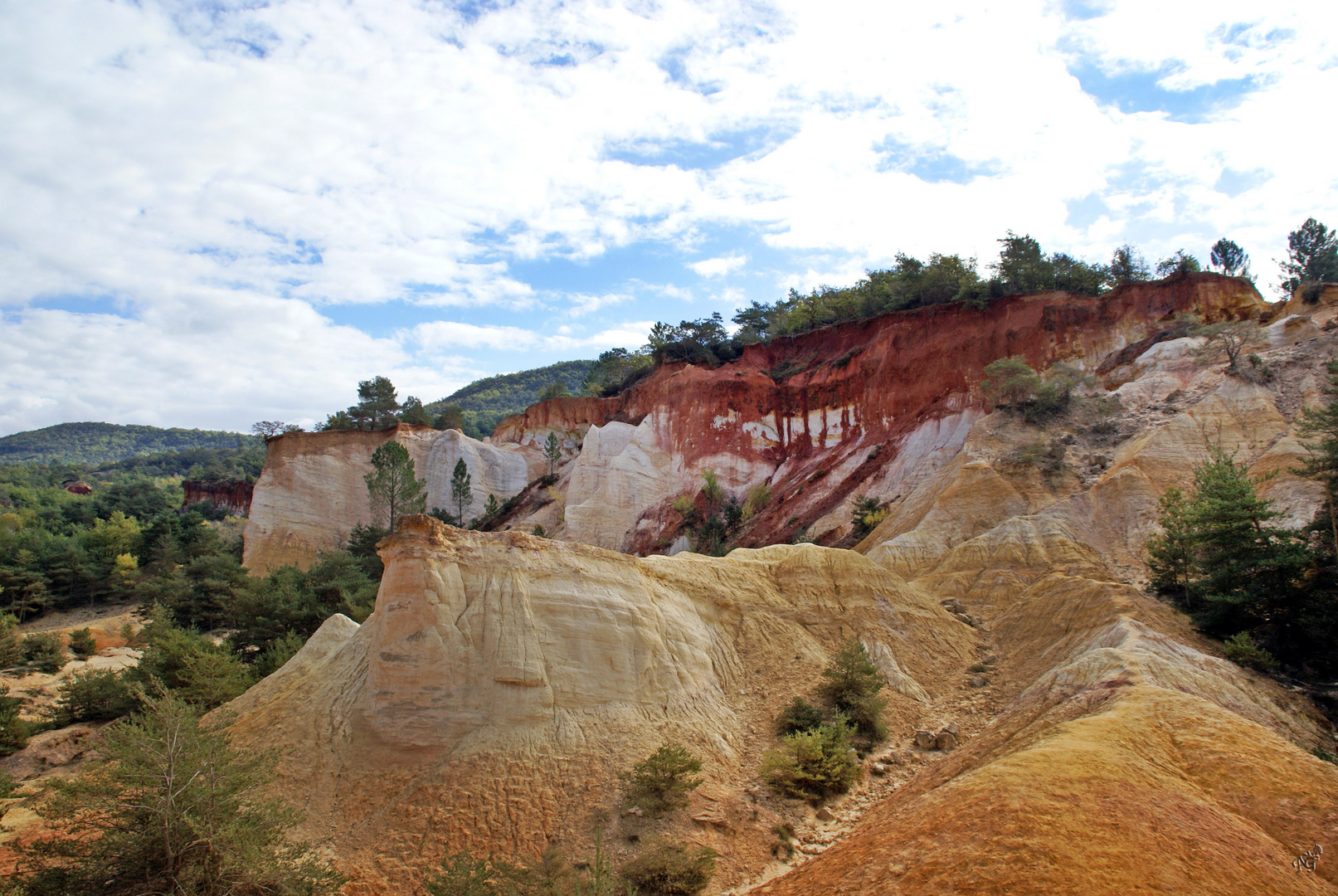 Les ocres  du Colorado Provençal