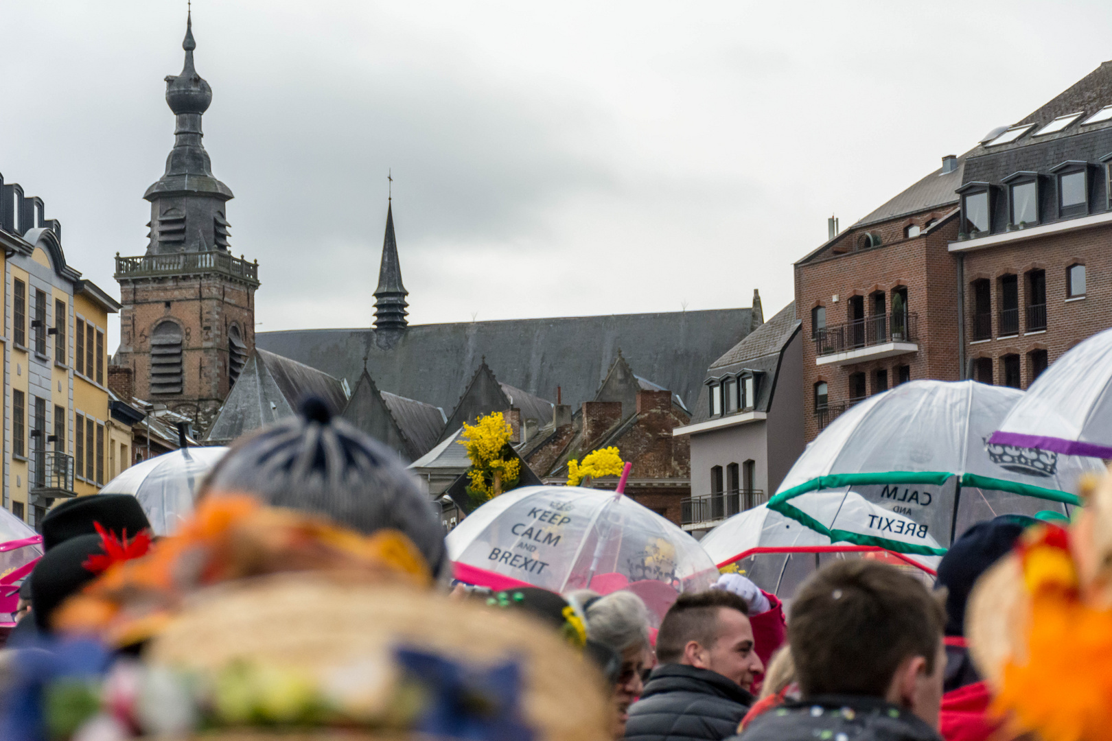 les parapluies de Binche