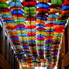 les parapluies de la promenade ste catherine