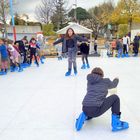 Les patins bleus !