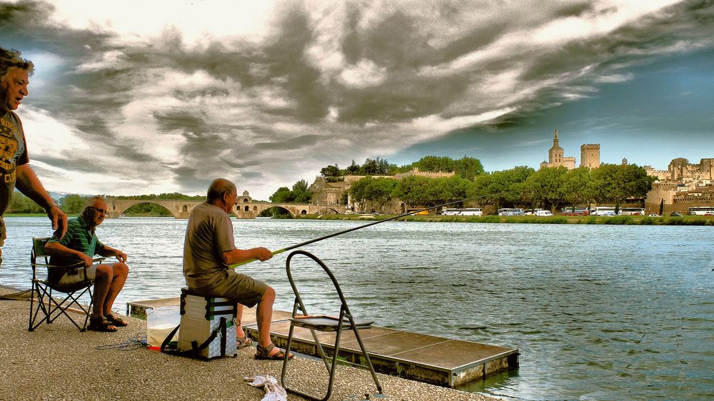 Les pêcheurs du Rhône