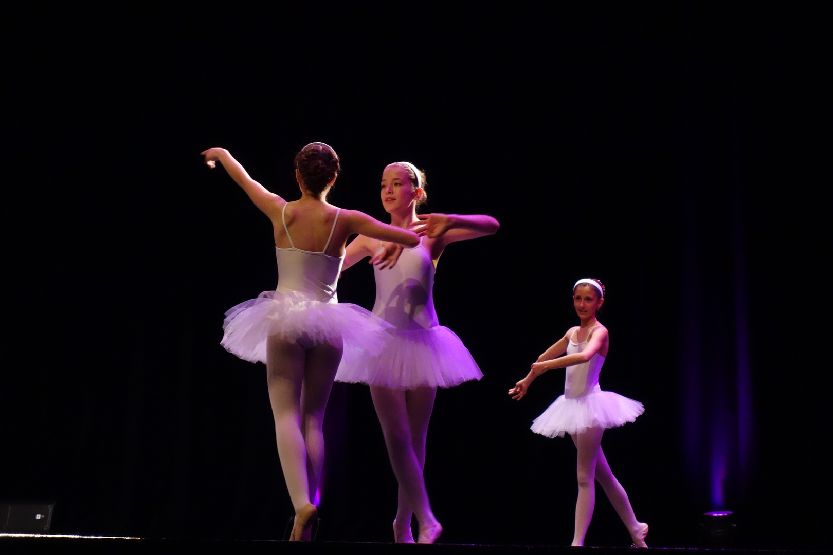 Les petites ballerines deviennent de grandes danseuses...