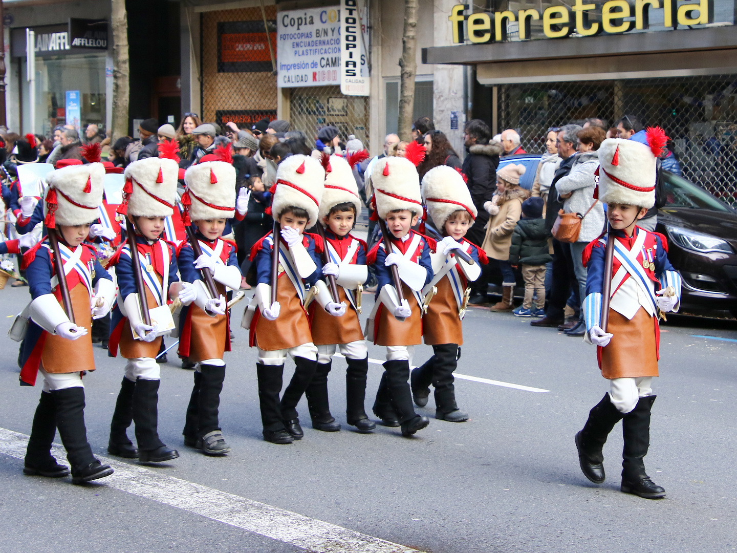 les petits légionnaires !