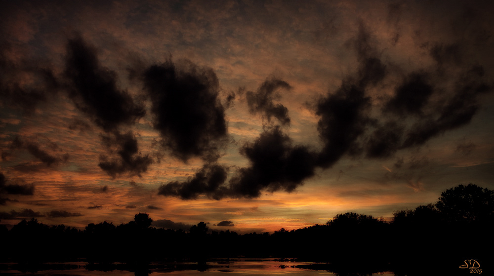 Les petits nuages noirs .