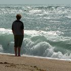 Les pieds dans l'eau à Etel