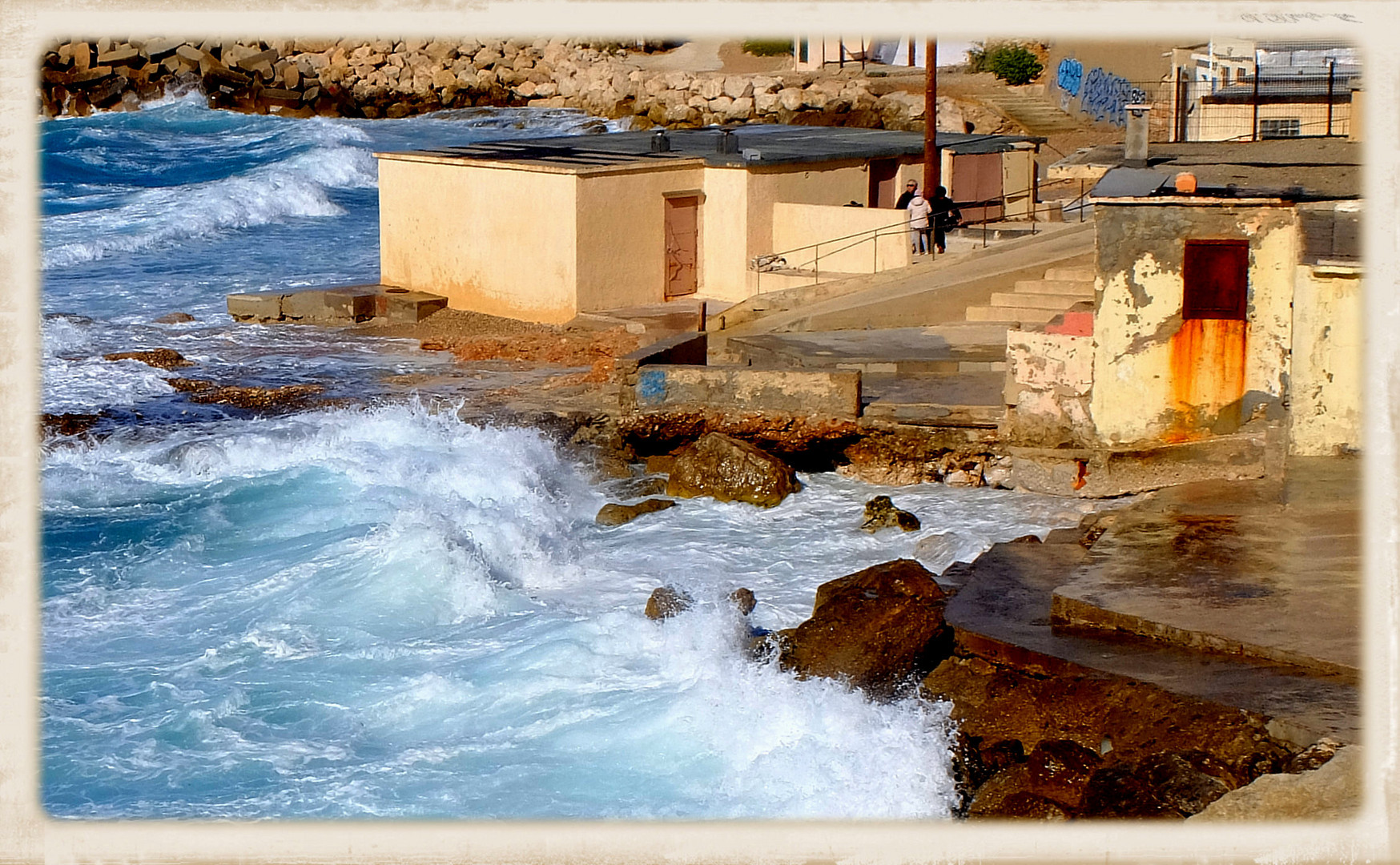 Les pieds dans l'eau !