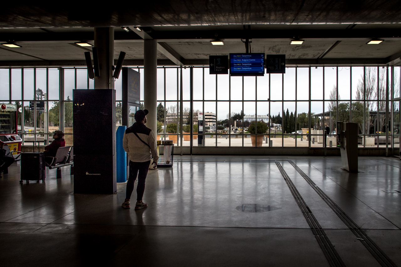 les plafonniers du hall