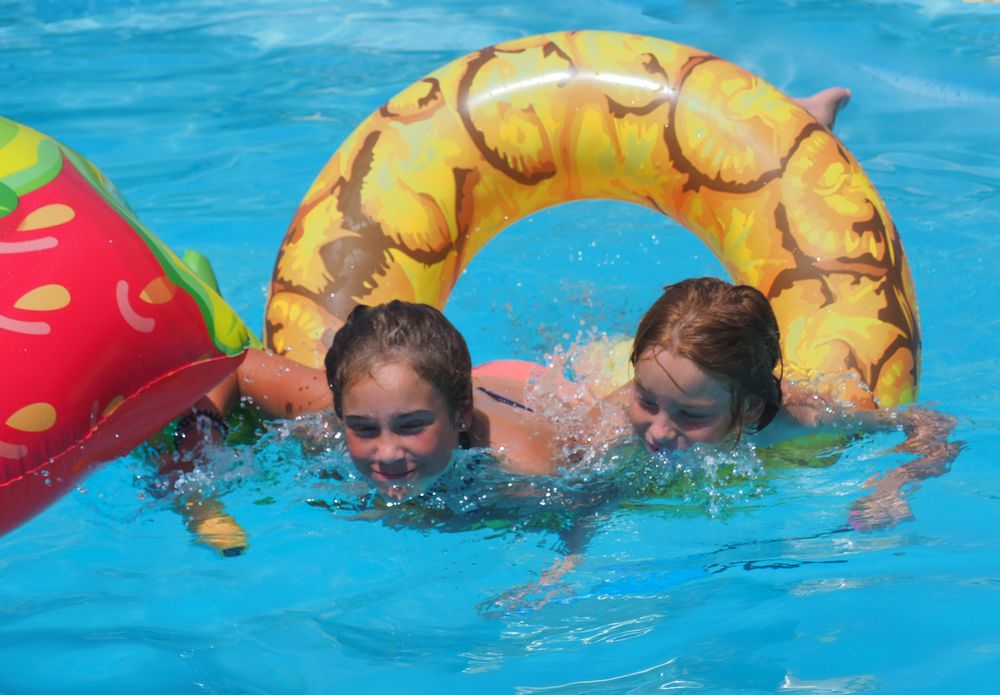 Les plaisirs de la piscine