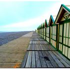 les planches à Cayeux sur mer..