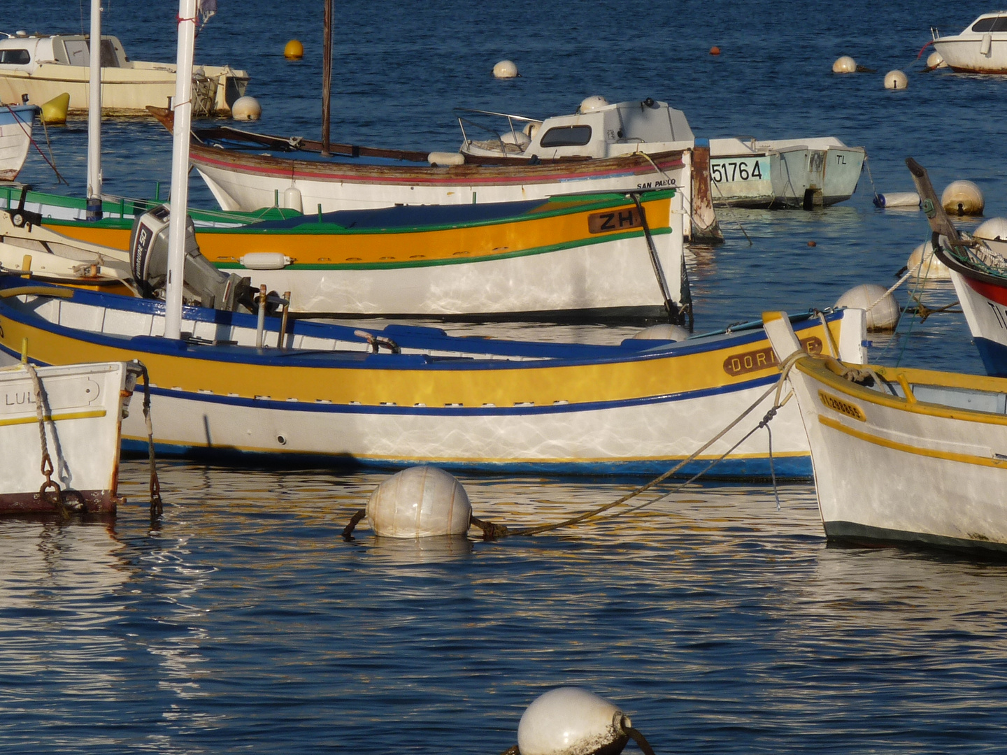 Les Pointus - Le Port du Brusc - Six Fours Les Plages