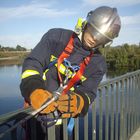 les pompiers en exercice