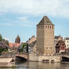 Les Ponts couverts à Strasbourg (prises du haut du barrage Vauban)