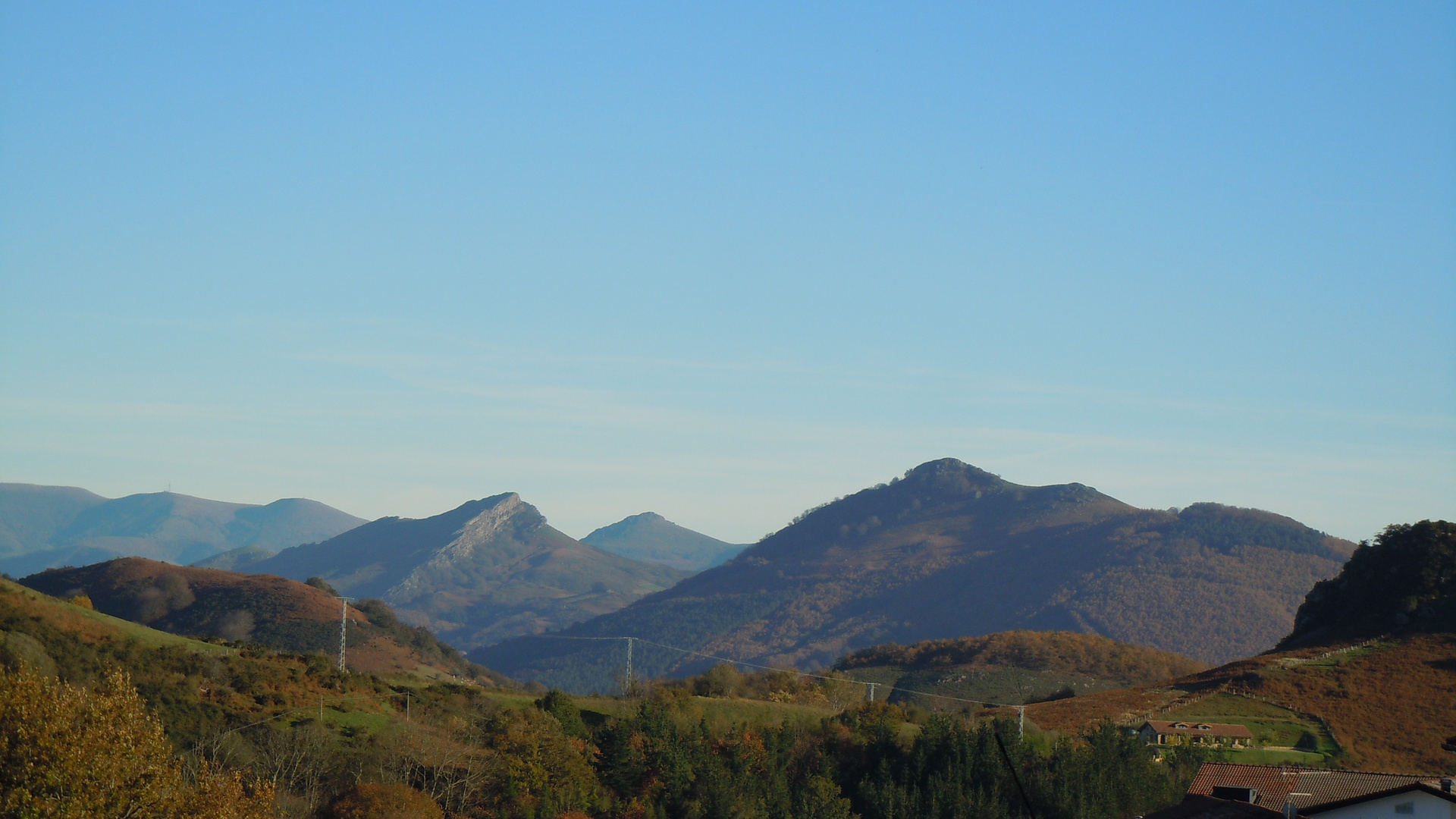 Les Pyrénées à l'automne