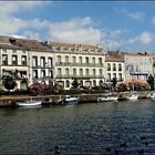 Les quais de l'Hérault à Agde