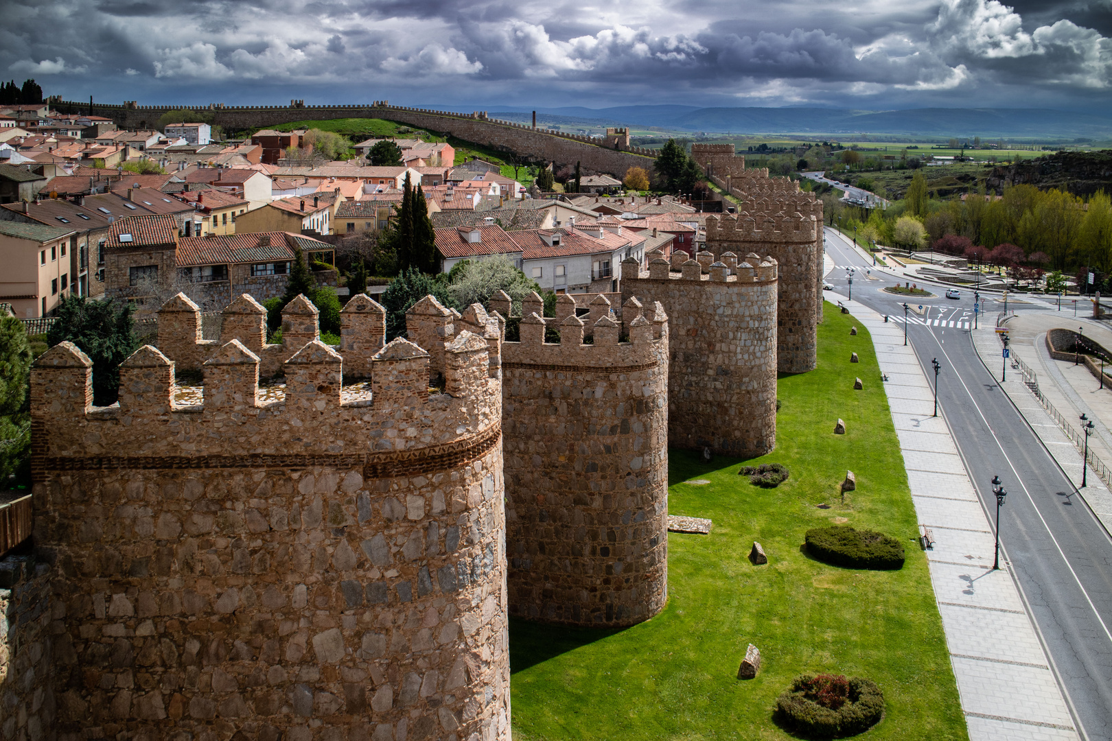 Les ramparts d'Avila.