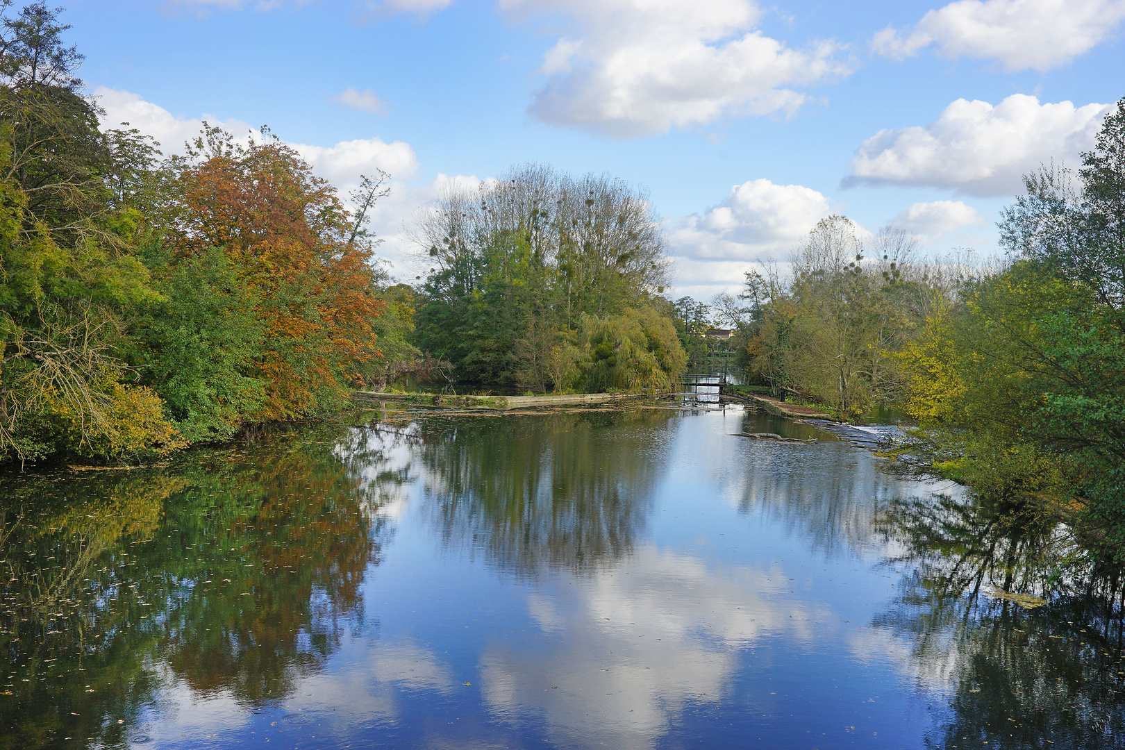 les reflets du ciel