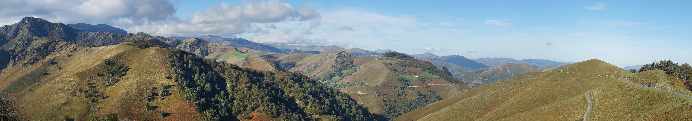 Les reliefs au Pays Basque