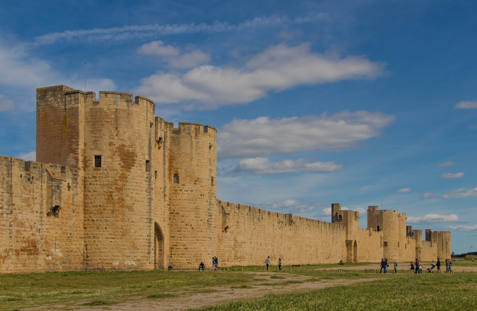 Les remparts d'Aigues Mortes