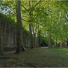 Les remparts de Bayonne dans le Parc Paulmy