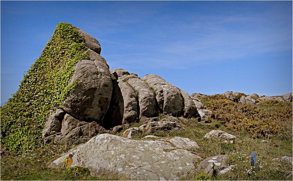 les rochers à la pointe du grouin