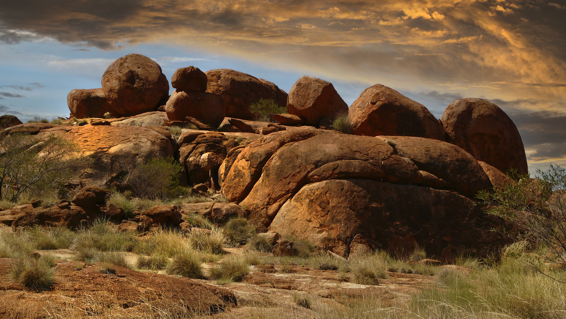 Les rochers australiens