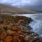 Les rochers et la dune