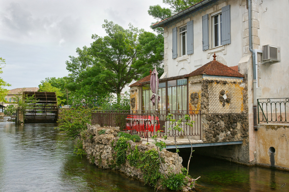 Les roues sur la Sorgue