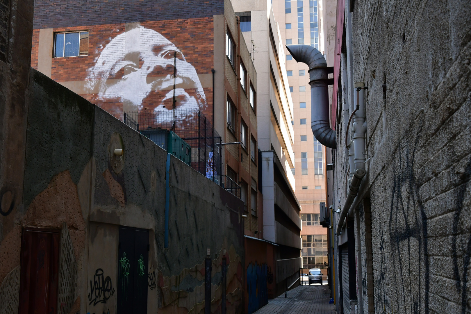 Les ruelles de Johannesburg