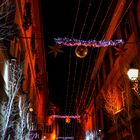 Les rues décorées de la capitale de Noël