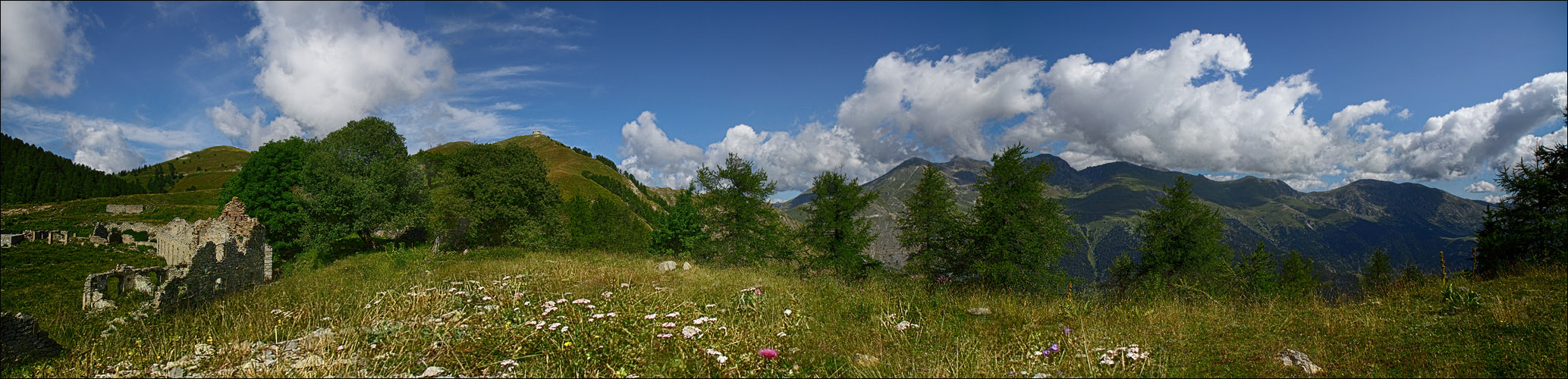 Les ruines de l'Authion