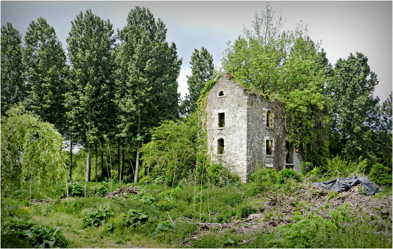 les ruines du moulin du gué