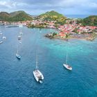 Les Saintes aus der Luft