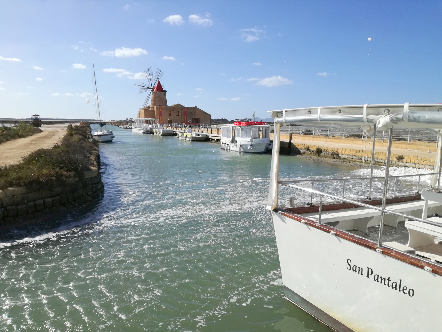 Les salines de Marsala, Sicile