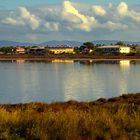 Les Salins des Pesquiers en hiver