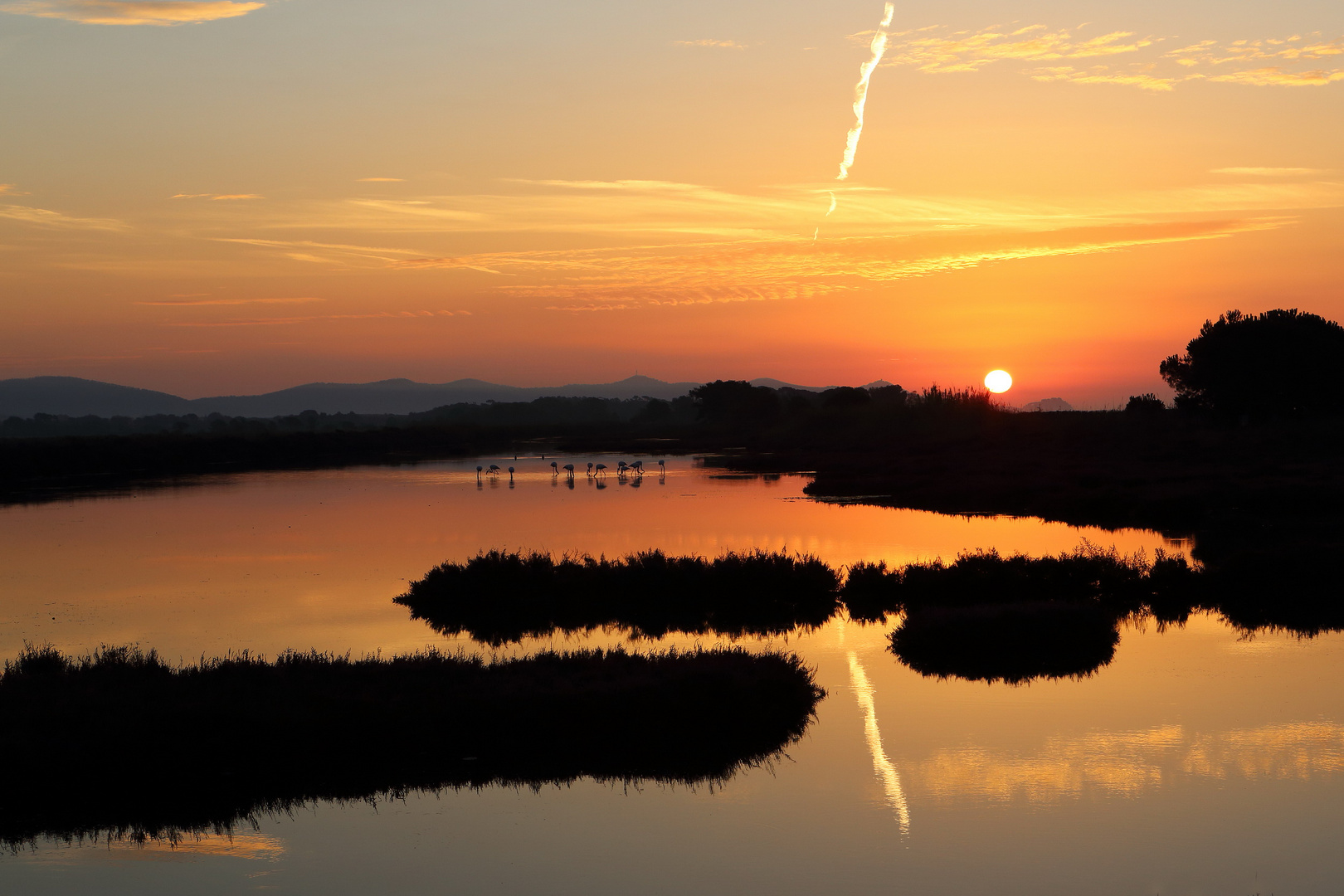 Les Salins en feu ...