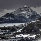 îles sanguinaires enneigées .