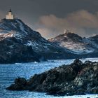 îles sanguinaires enneigées