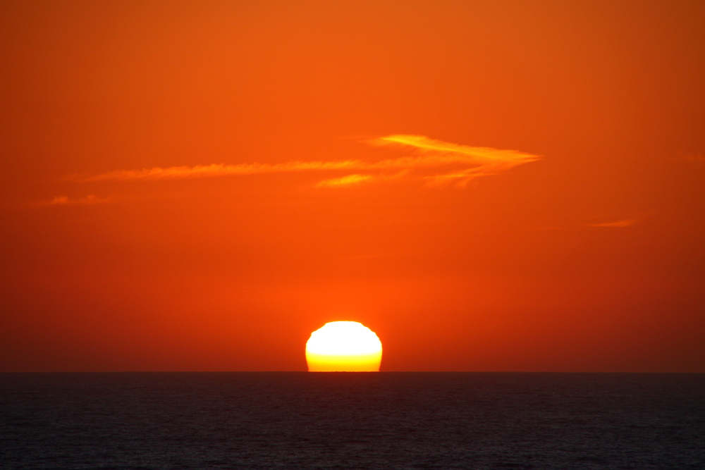 Îles Sanguinaires, Sonnenuntergang