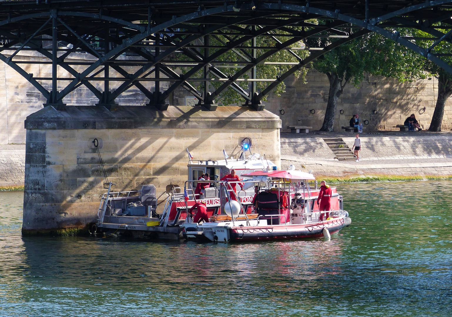 les sapeurs- pompiers de paris