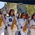 Les saxophonistes  -- Los Ronceros Festival de bandas 2017 à Condom