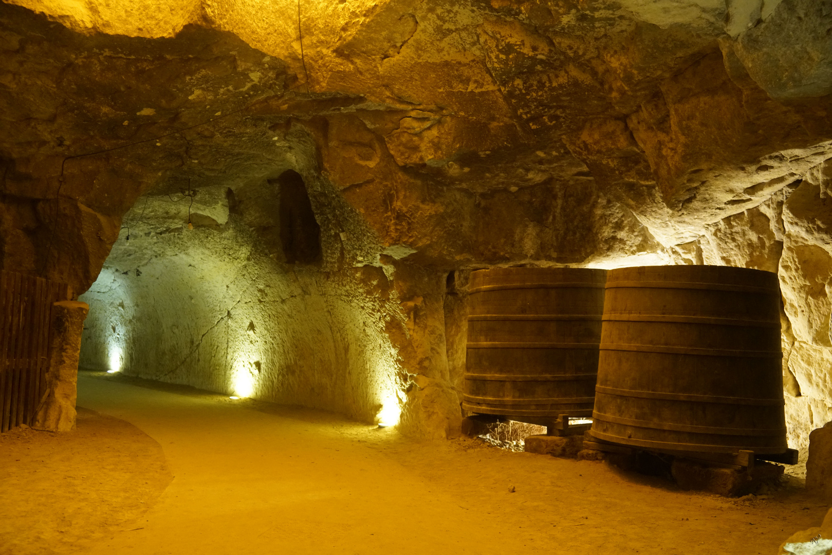 les souterrains du château de Brezé